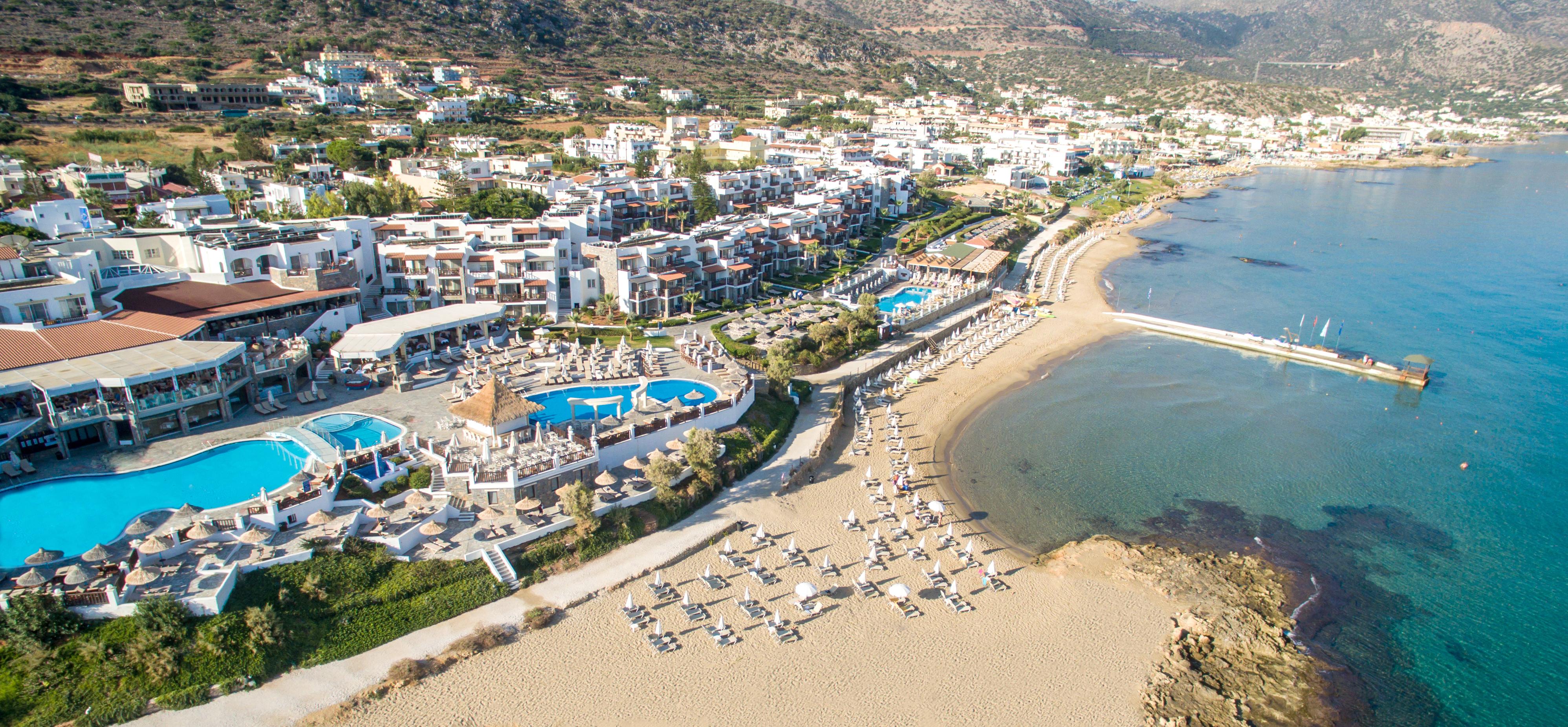 Alexander Beach Hotel & Village Resort Mália Exterior foto